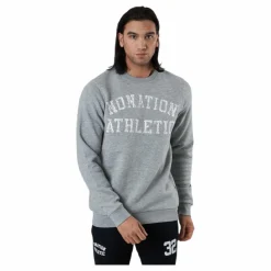 Nonation Dacota Crew Neck Sweater Grey Grå Sale