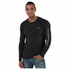 FRONTIER Dagger LS Shirt Black Svart Hot