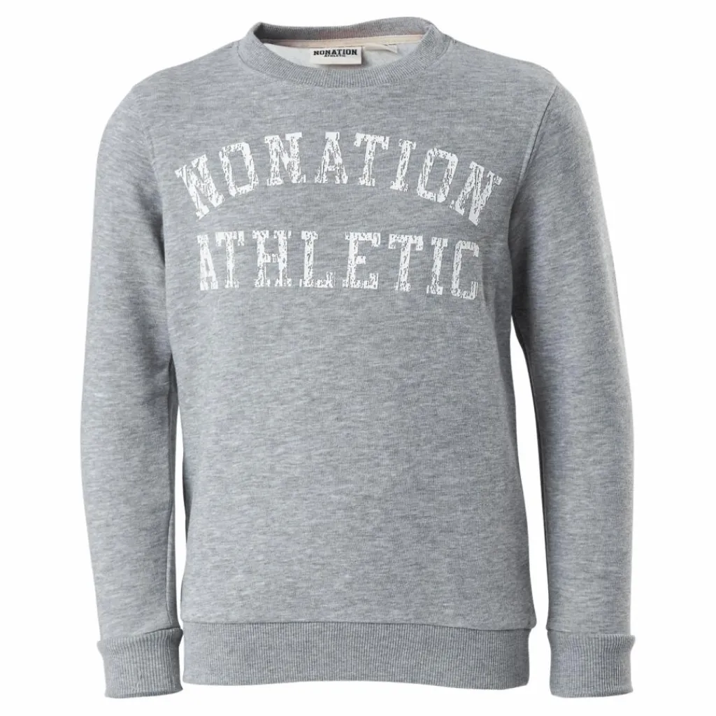 Dakota Crew Neck Sweater Grey*Nonation Best
