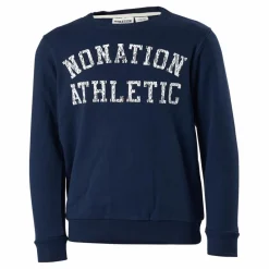 Nonation Dakota Crew Neck Sweater Blue Blå Outlet