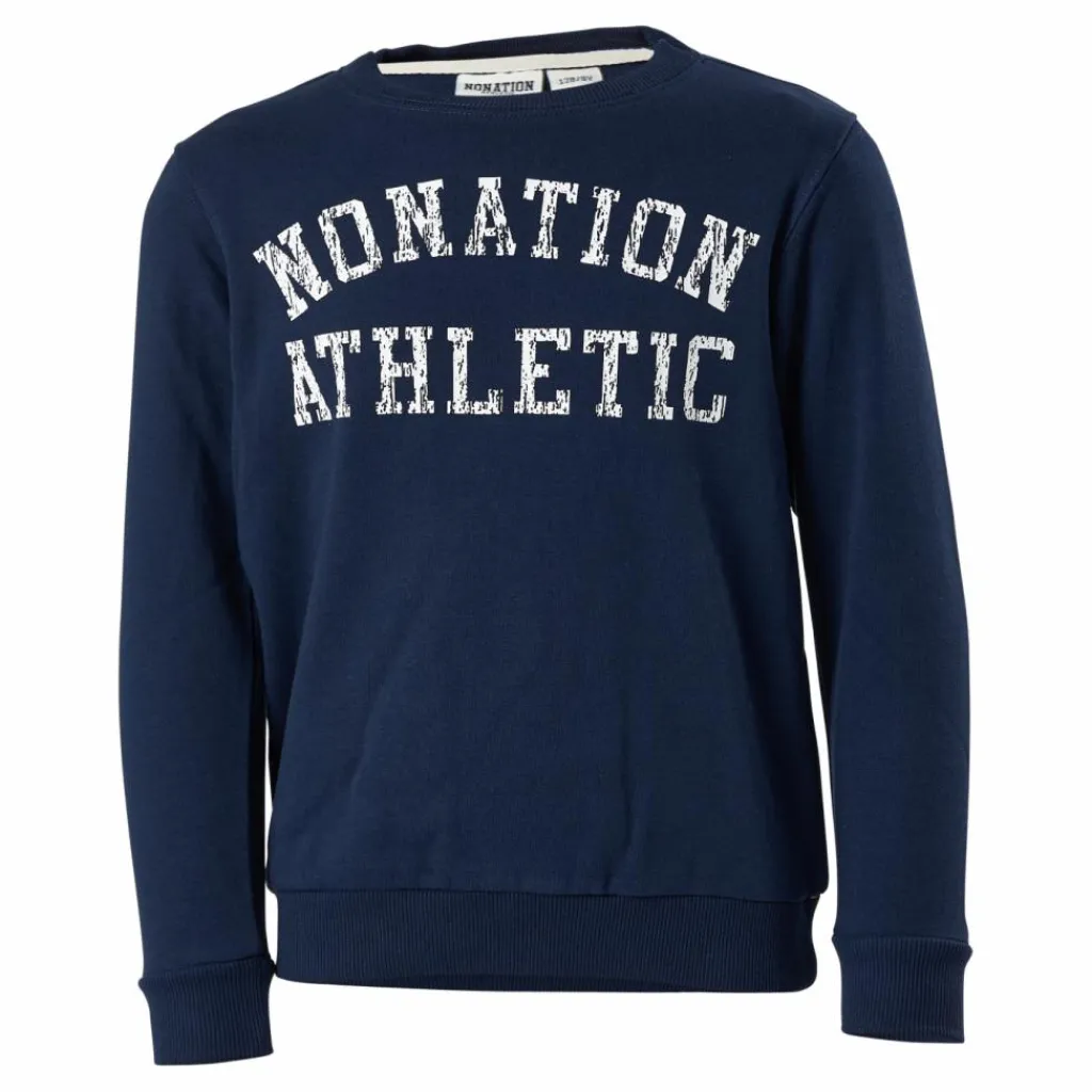 Nonation Dakota Crew Neck Sweater Blue Blå Outlet