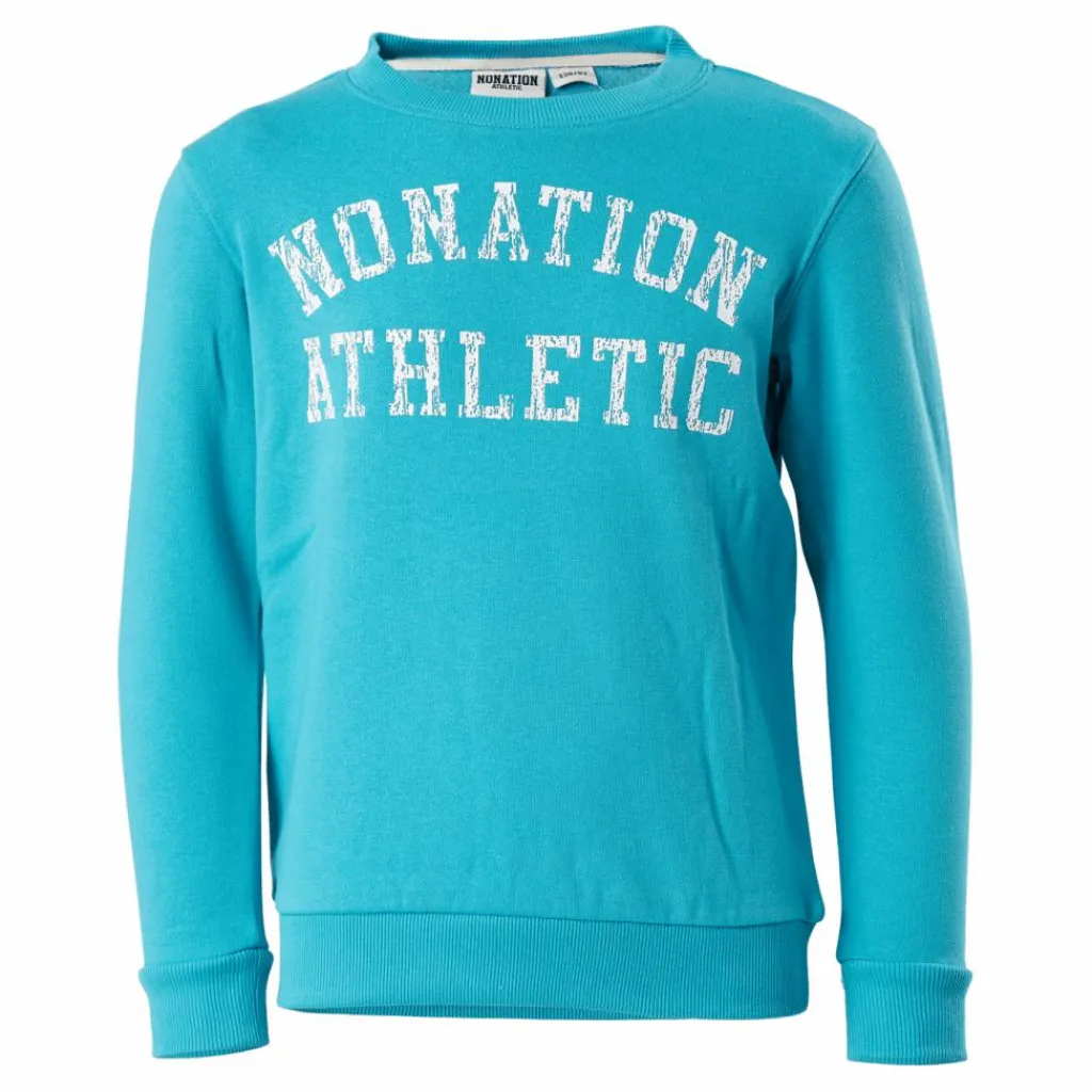 Nonation Dakota Crew Neck Sweater Blue Blå Best