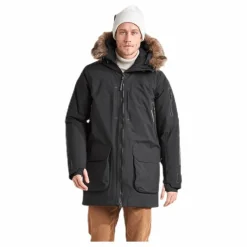 Didriksons Dante Parka Black Svart Discount