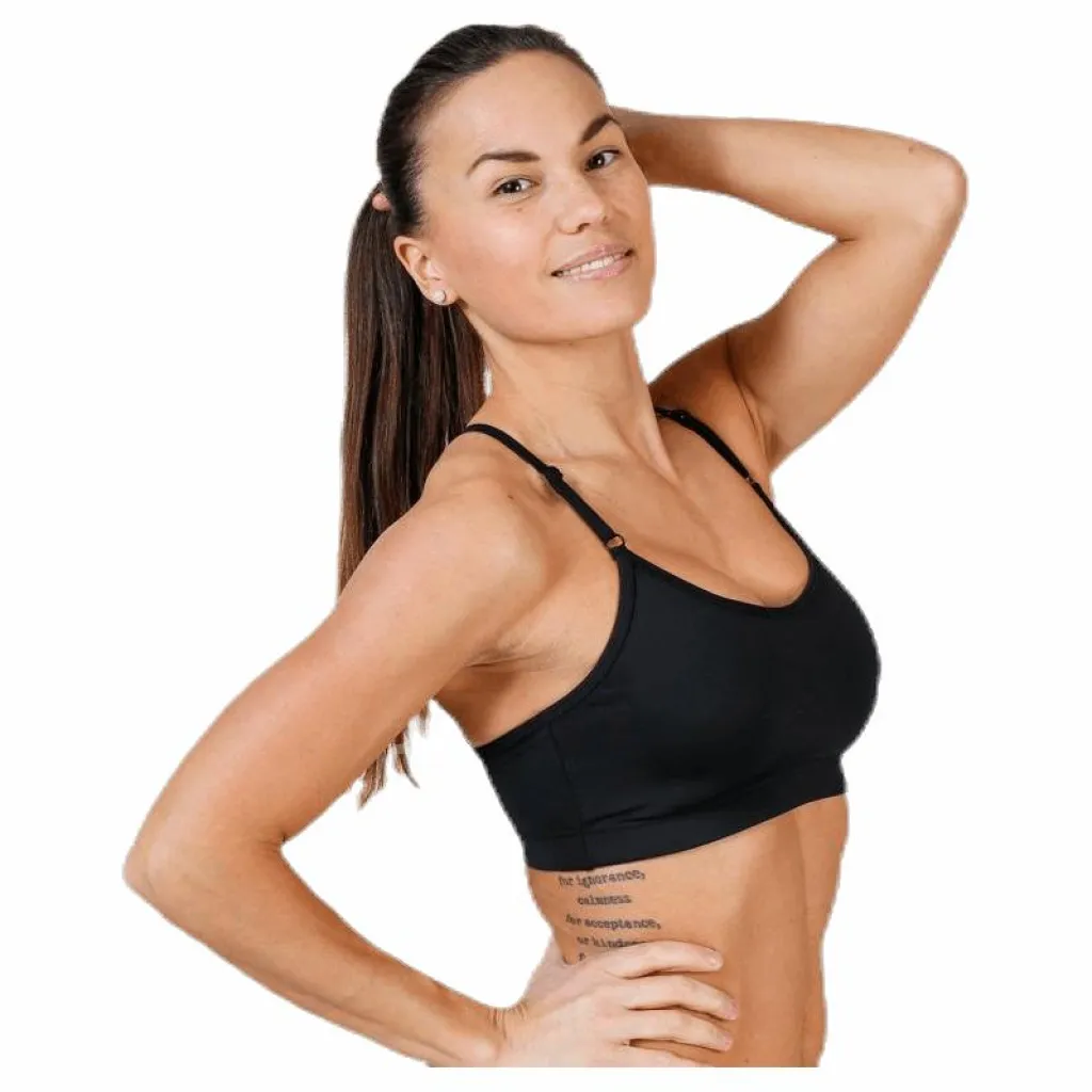 Casall Dashing sports bra Black Svart Hot