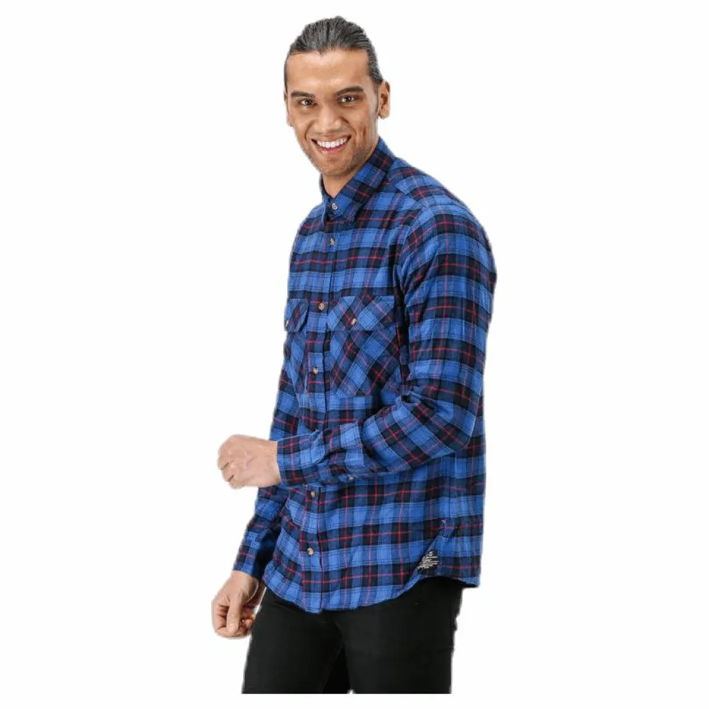 Tuxer David Shirt Blue Blå Sale