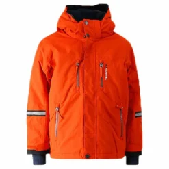 Tenson Davie Ski Jacket Kid Orange