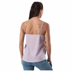 Only Debbie Singlet Wvn Pink Rosa Clearance