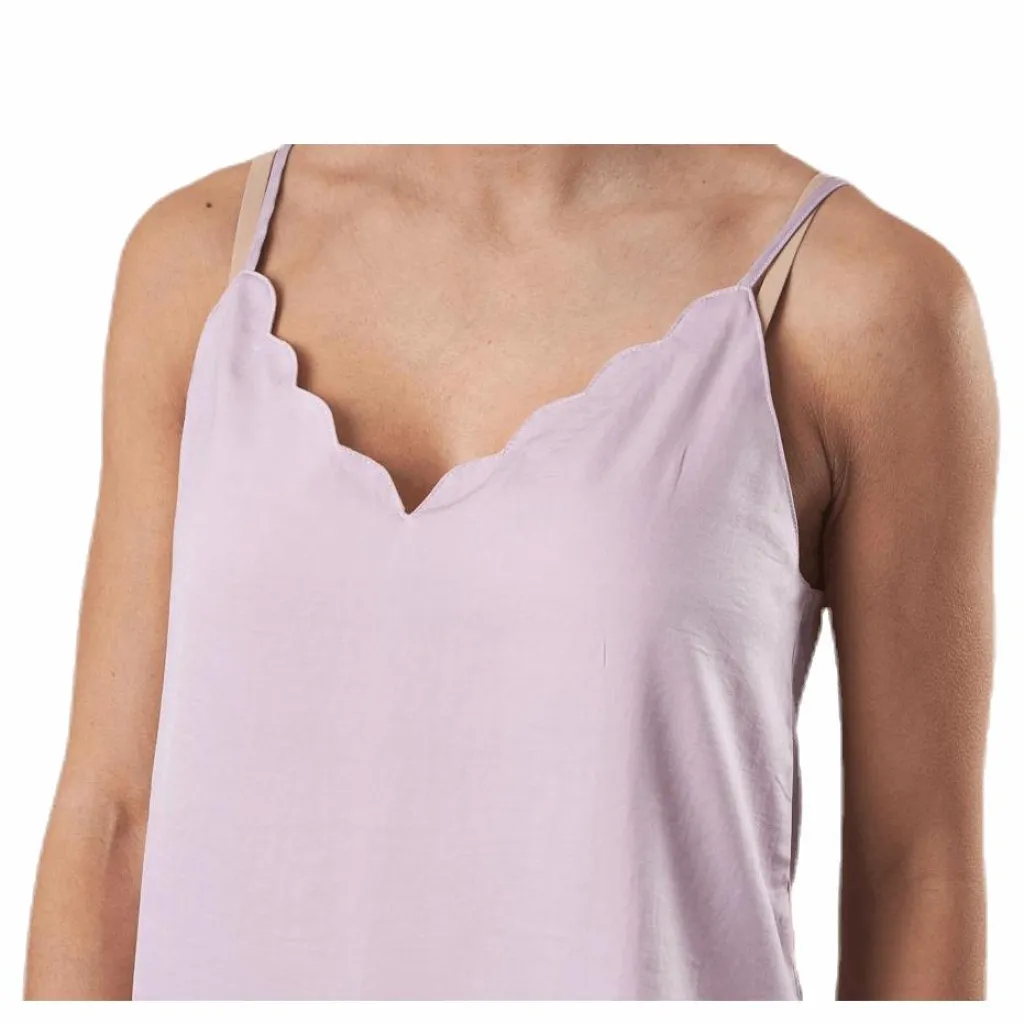 Only Debbie Singlet Wvn Pink Rosa Clearance