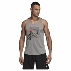 adidas Decode Tank Grey Grå New