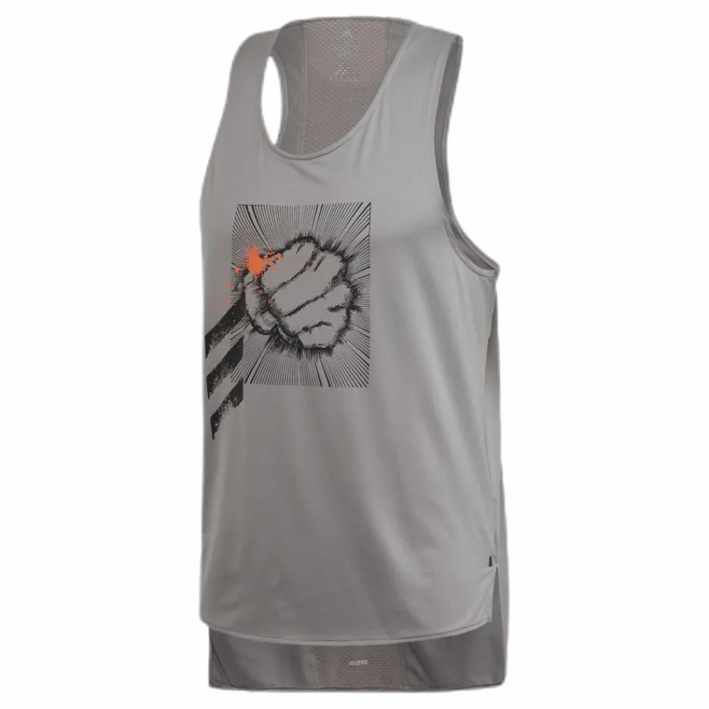 adidas Decode Tank Grey Grå New