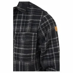 Whistler Dewey M Checked Fleece Shirt Black Svart Online