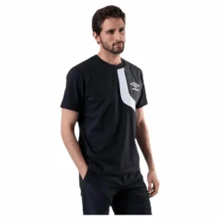 Diamond Cut Pocket Tee Black*Umbro Online