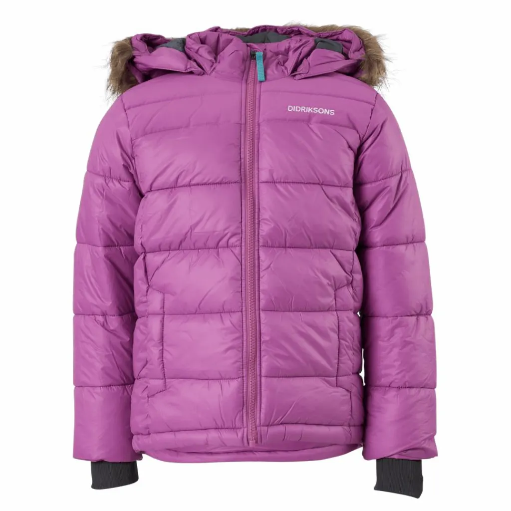 Didriksons Digory Kids Jkt 3 Radiant Purple Lila New