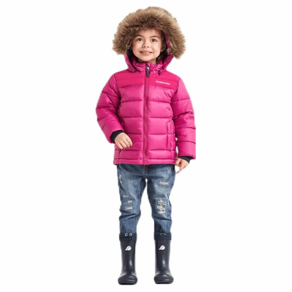 Didriksons Digory Puff Jacket 2 Pink Rosa Clearance