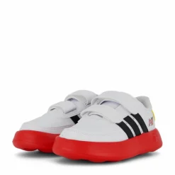 adidas Disney Breaknet 2.0 Shoes Kids Cloud White / Core Black / Scarlet Svart och Vit