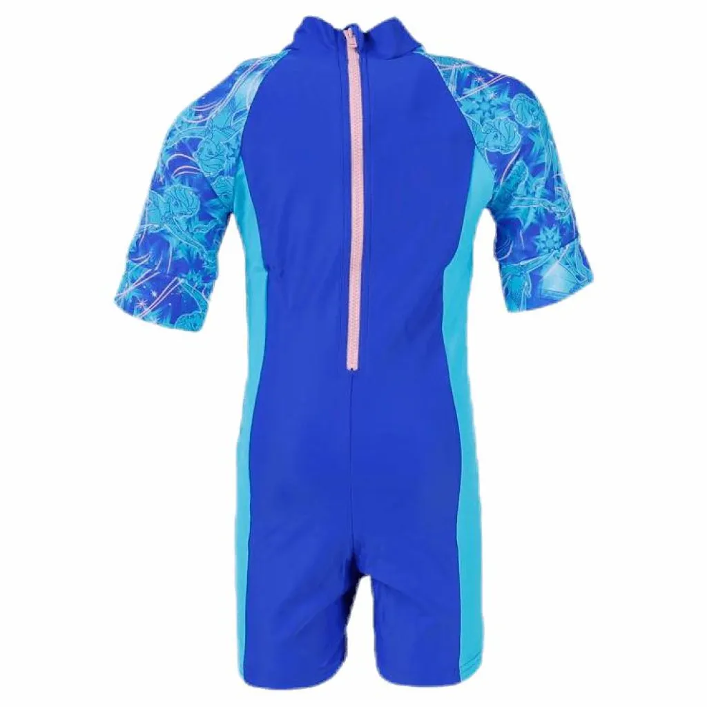 Speedo Disney Frozen All In One Infant Blue Blå Hot