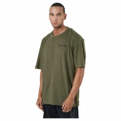 GASP Division Iron Tee Army Green Melange Grön Best