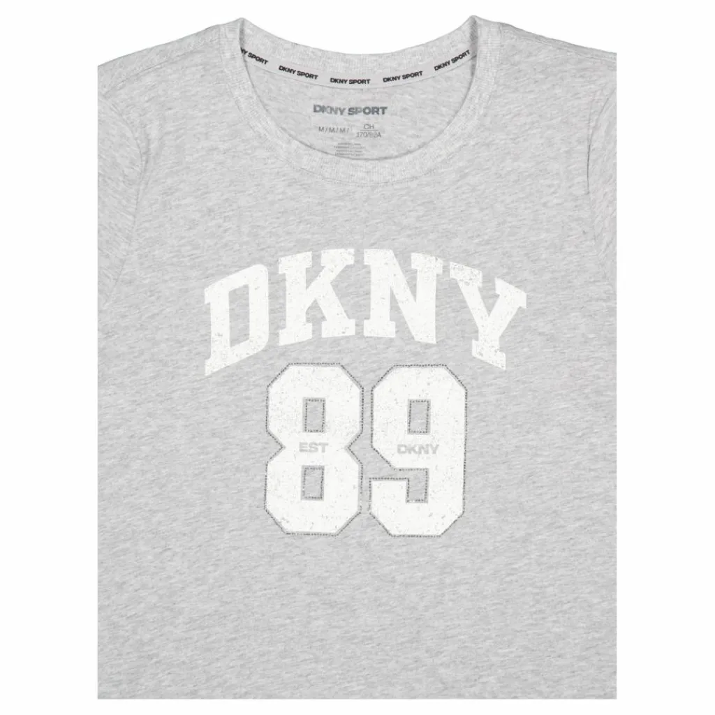 Dkny 89 Lg Crew Nk T Pgh/eggnog*DKNY Sport Outlet