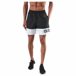 adidas D2M Colour Block Short White/Black Svart Best