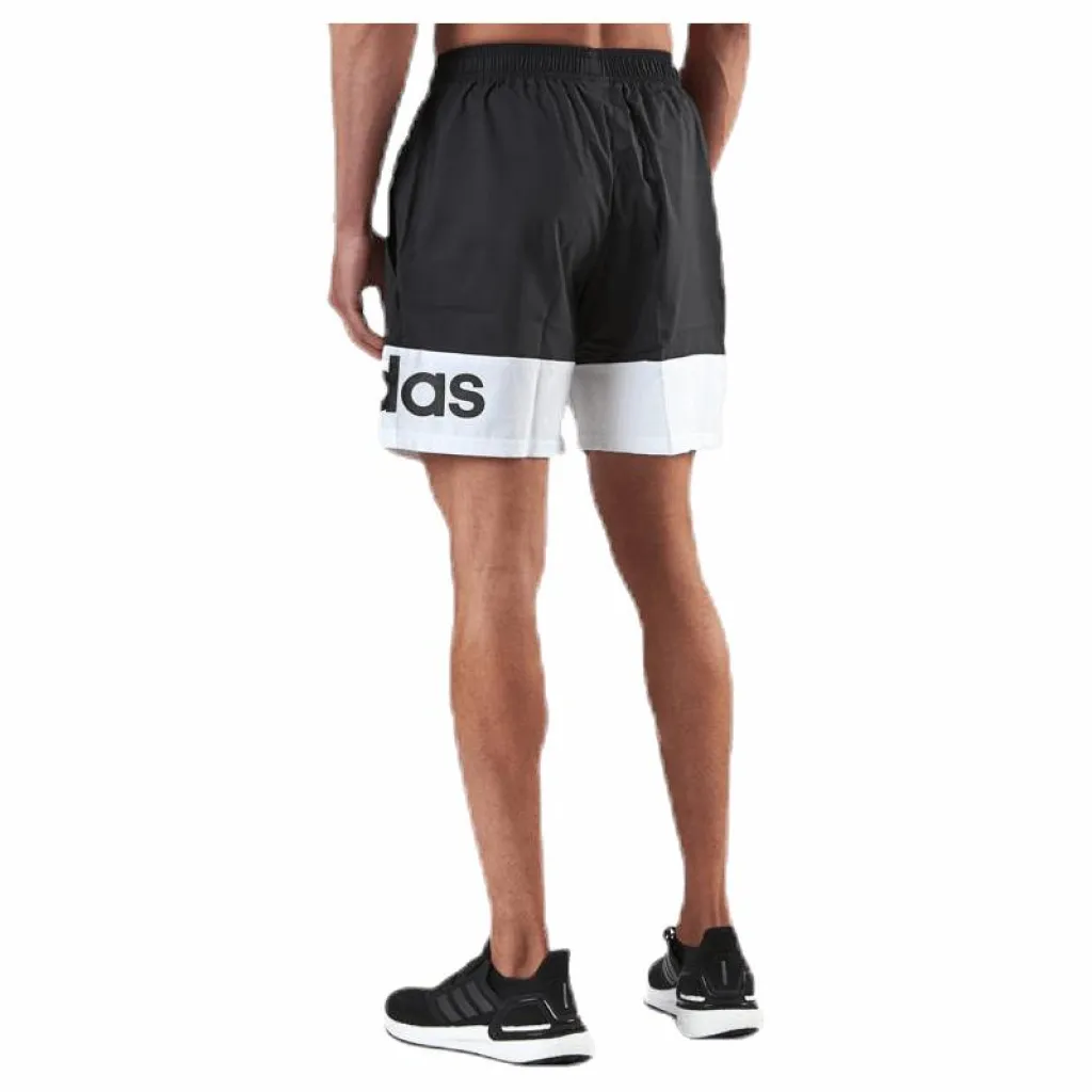 adidas D2M Colour Block Short White/Black Svart Best