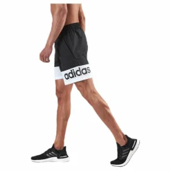 adidas D2M Colour Block Short White/Black Svart Best