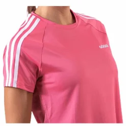 adidas D2M 3S Tee Pink/White Rosa Discount