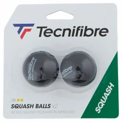 Tecnifibre Double Yellow (2-pack) Black Svart