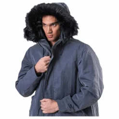 Down Fill Hood Parka Grey*Nike Outlet