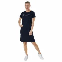 Champion Dress Blue Blå Discount