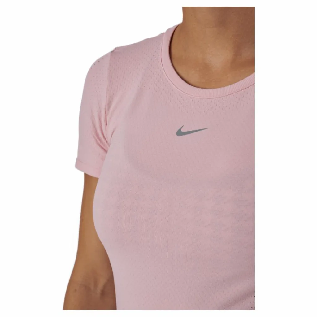 Dri-fit Adv Women's Seamless S Pink Glaze/reflective Silv*Nike Hot