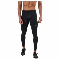 Nike Dri-FIT Challenger Men's Running Tights BLACK/REFLECTIVE SILV Svart