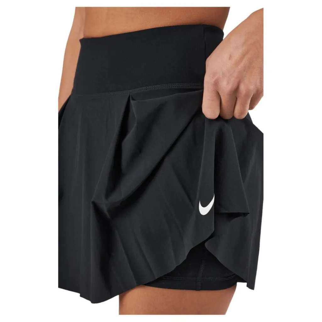 Dri-FIT Club Women's Short Skirt BLACK/WHITE*Nike Outlet