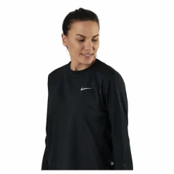 Dri-FIT Element Women's Running Crew BLACK/REFLECTIVE SILV*Nike New