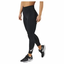 Dri-FIT Fast Women's Mid-Rise 7/8 Leggings BLACK/REFLECTIVE SILV*Nike Online