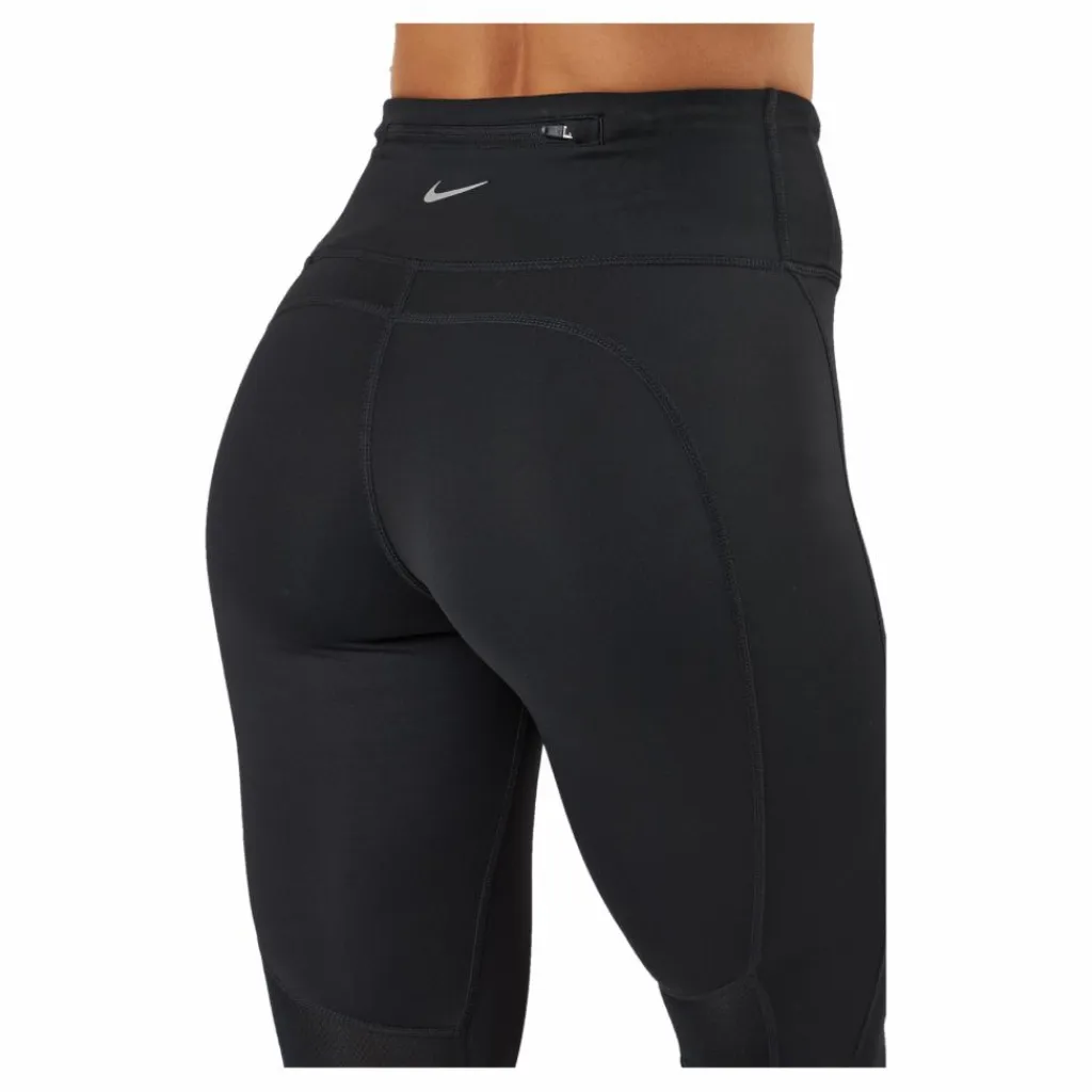 Dri-FIT Fast Women's Mid-Rise 7/8 Leggings BLACK/REFLECTIVE SILV*Nike Online