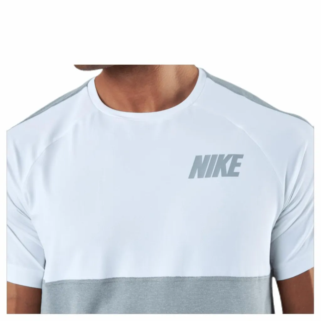 Dri-FIT Hyper SS Top White/Grey*Nike New