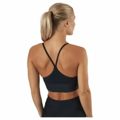 Dri-FIT Indy Women's Light-Support Padded Longline Sports Bra BLACK/WHITE*Nike Best