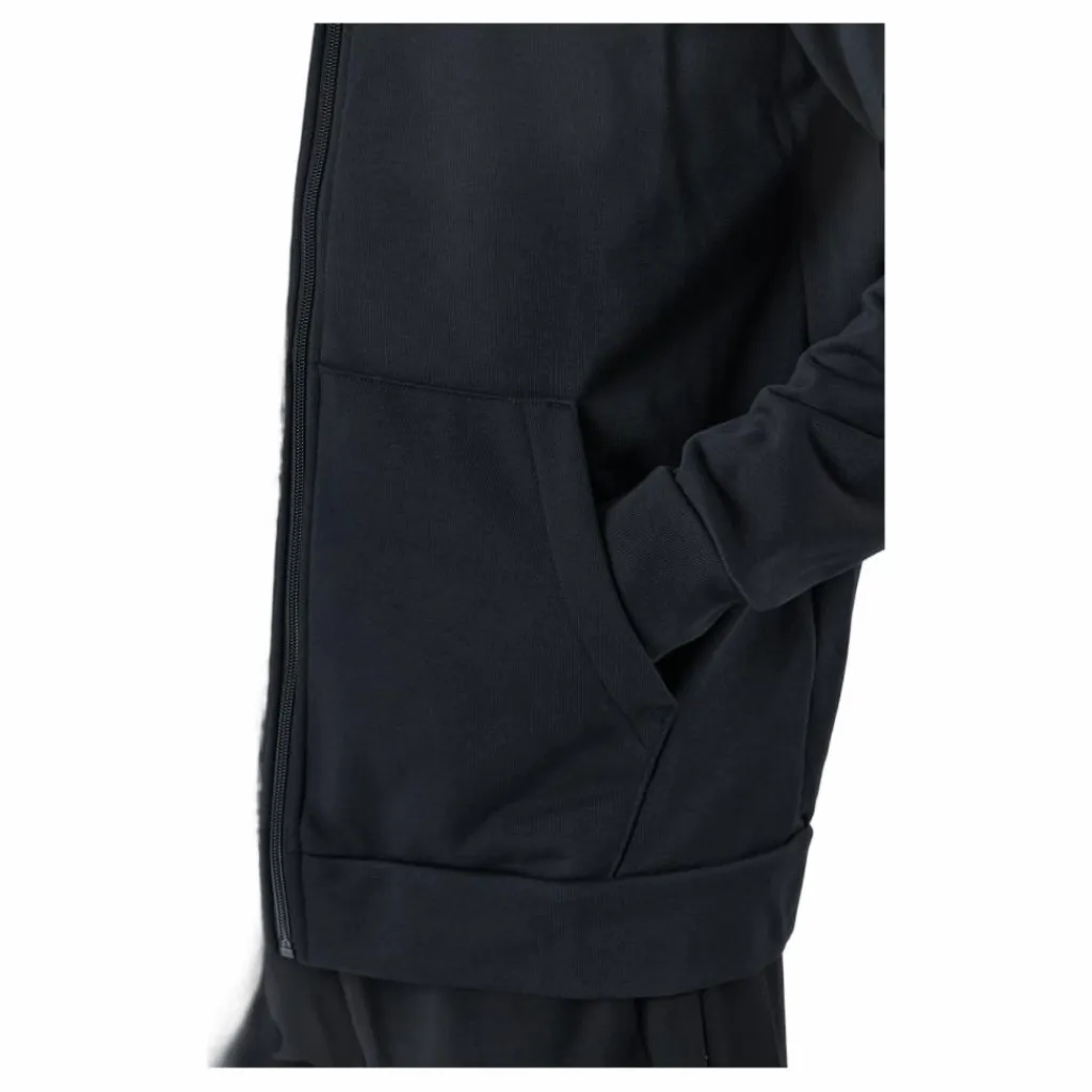 Nike Dri-FIT Men's Full-Zip Training Hoodie BLACK/WHITE Svart Discount