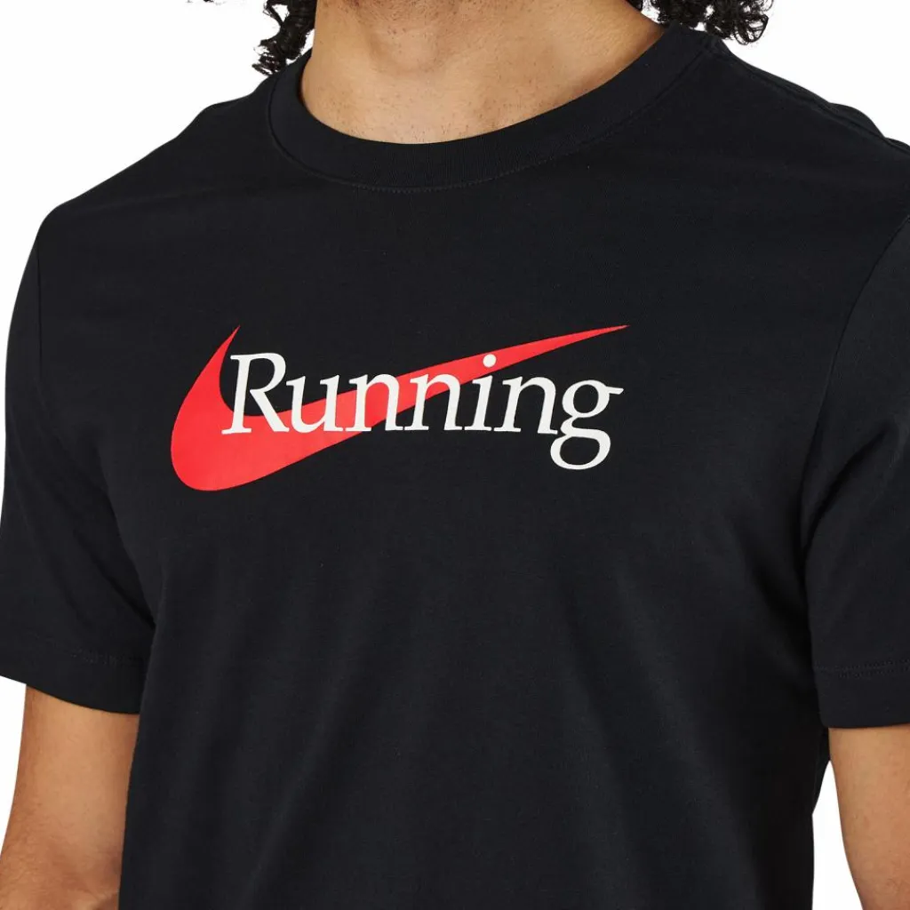 Dri-FIT Men's Running T-Shirt BLACK*Nike Clearance