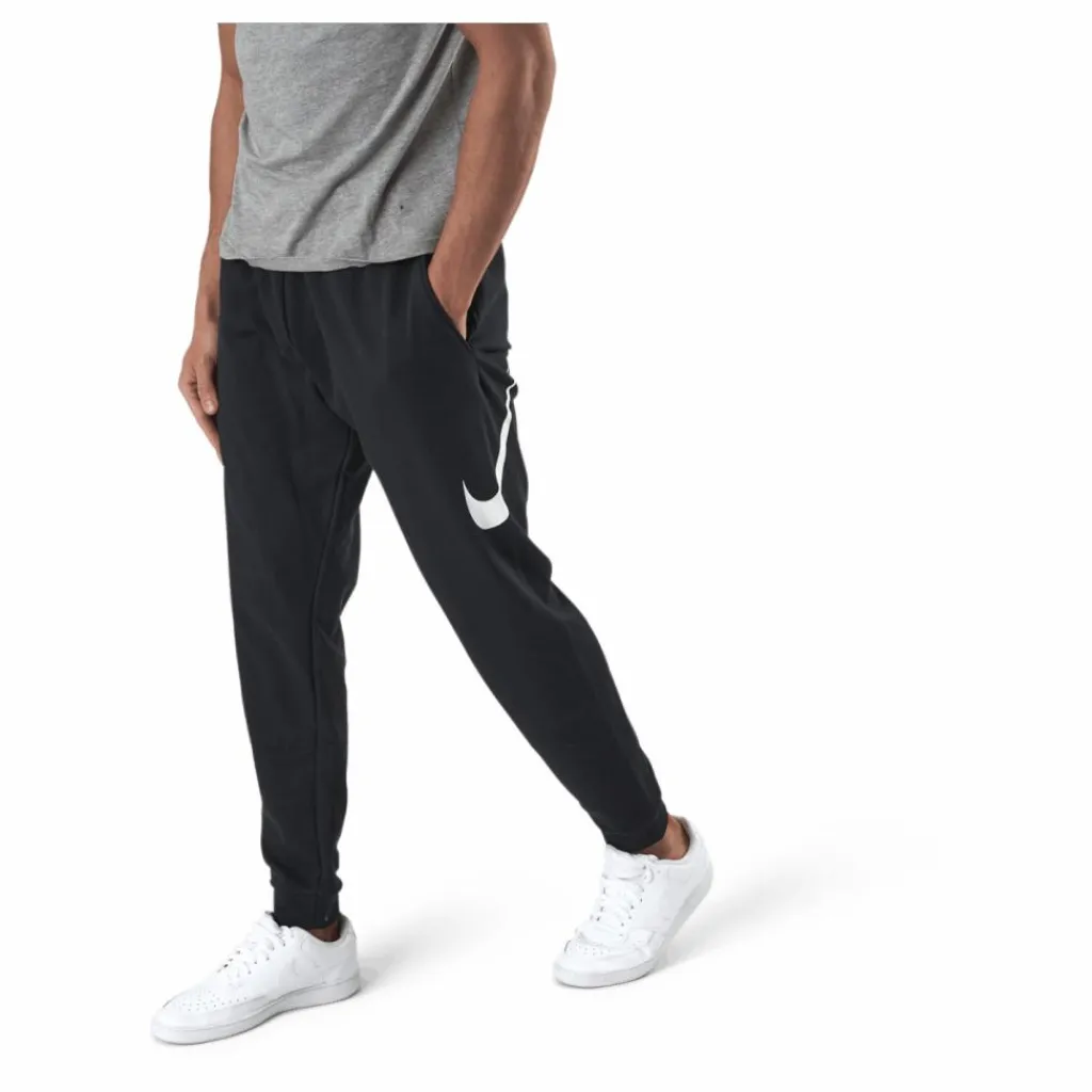 Dri-FIT Men's Tapered Training Pants BLACK/WHITE*Nike Clearance