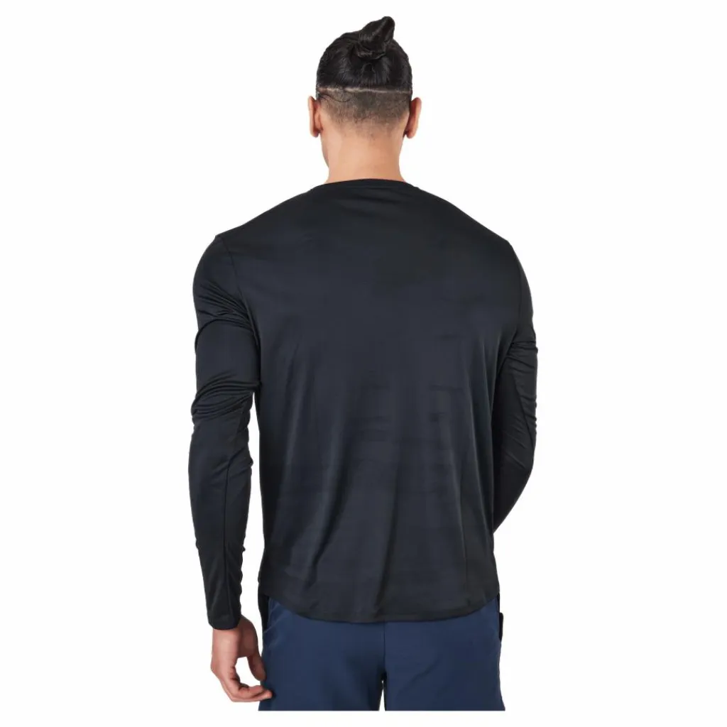 Dri-FIT Miler Men's Long-Sleeve Running Top BLACK/REFLECTIVE SILV*Nike New