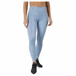 Nike Dri-fit One Luxe Women's Mid-r Ashen Slate/htr Blå Online