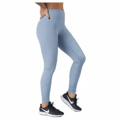 Nike Dri-fit One Luxe Women's Mid-r Ashen Slate/htr Blå Online