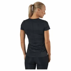 Dri-FIT One Women's Slim Fit Short-Sleeve Top BLACK/WHITE*Nike