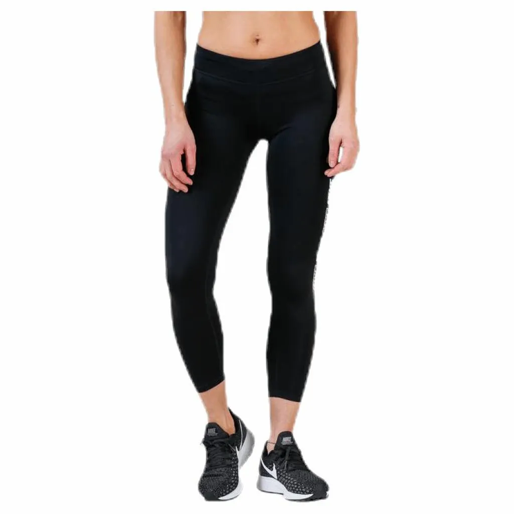 Nike Dri-FIT Power Running Girl White/Black Svart Sale