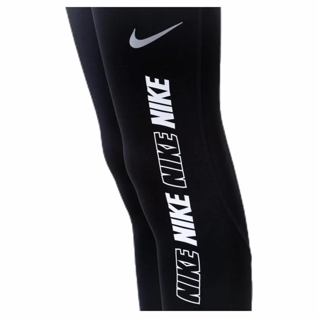 Nike Dri-FIT Power Running Girl White/Black Svart Sale
