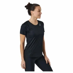 Nike Dri-FIT Race Women's Short-Sleeve Running Top BLACK/REFLECTIVE SILV Svart Best