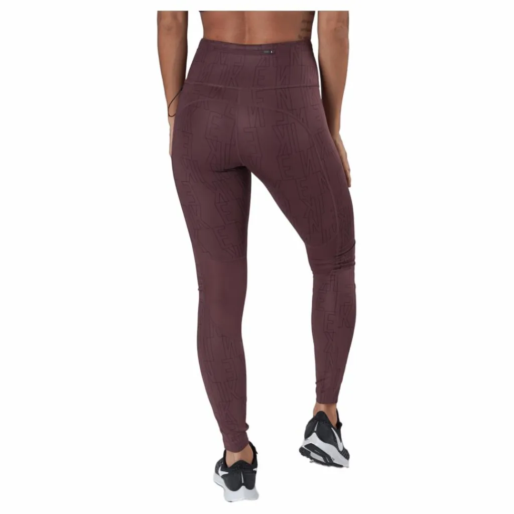 Nike Dri-fit Run Division Epic Fast Dark Wine/black/reflective Sil Lila Sale