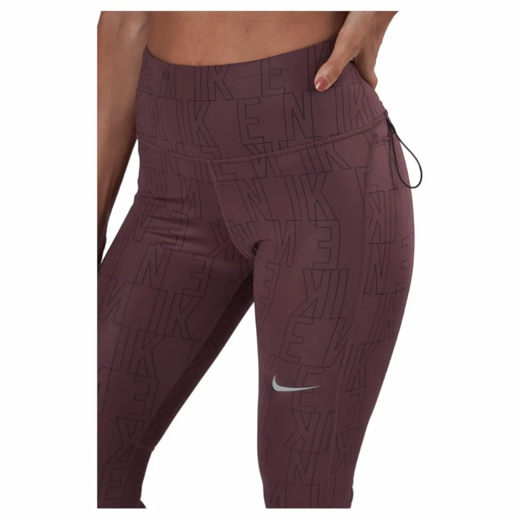 Nike Dri-fit Run Division Epic Fast Dark Wine/black/reflective Sil Lila Sale