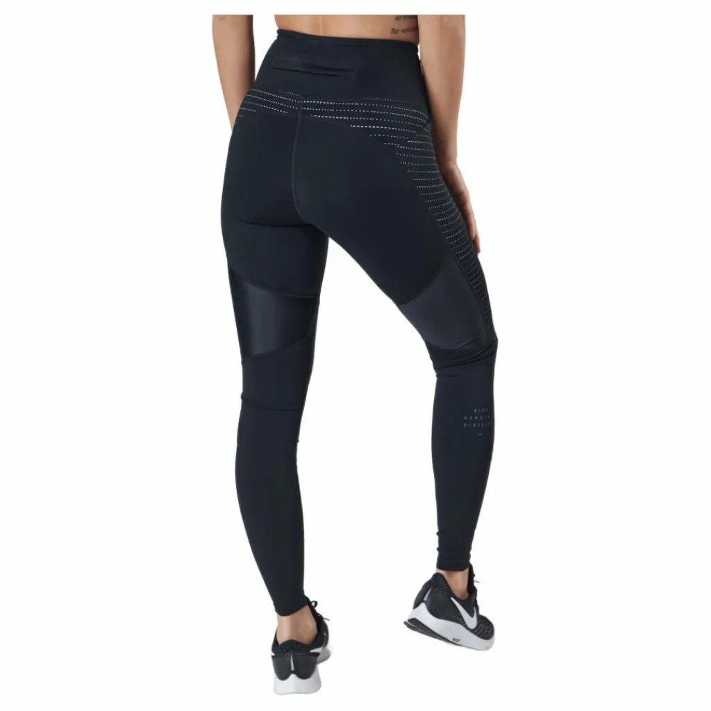 Nike Dri-fit Run Division Epic Luxe Black/atomic Orange/refblk Svart Discount